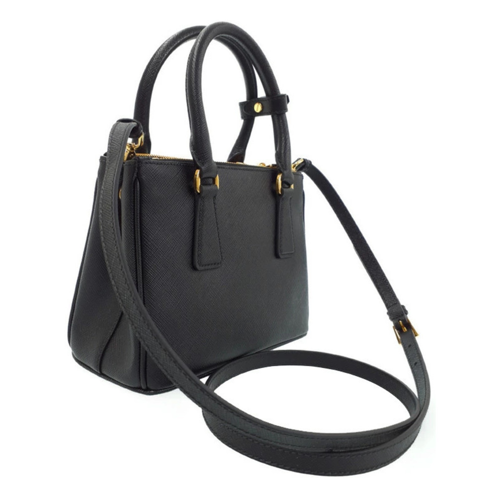 Prada Saffiano leather Galleria double zip 2way tote Shoulder bag - Picture 2 of 9
